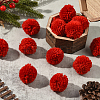 24Pcs Wool Soft Pompom Ball DIY-SC0031-31C-01-5
