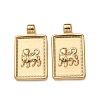 304 Stainless Steel Pendants STAS-C184-11G-06-1