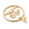 Brass Pendants KK-J278-28G-2