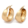 Ion Plating(IP) 201 Stainless Steel Hoop Earrings EJEW-I309-31G-1