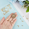 40Pcs 2 Style Brass Charms KK-HY0001-95-3