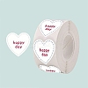500Pcs Heart with Thank You Roll Stickers DIY-U008-01A-1