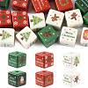 20Pcs Christmas Printed Opaque Acrylic Beads OACR-FS0002-53B-1