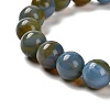 Handmade Lampwork Stretch Bracelets BJEW-R312-02A-04-2