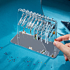 2 Sets Acrylic Earring Display Hanger Rack EDIS-PH0001-42A-4