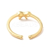 Brass Bowknot Open Cuff Ring for Women LS-KK-H434-25G-2