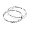 Non-Tarnish 304 Stainless Steel Textured Finger Rings RJEW-G298-03P-2