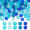 5 Colors Transparent Glass Beads Sets FGLA-PH0001-11B-01-1