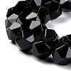 Natural Golden Sheen Obsidian Beads Strands G-C229-01C-4