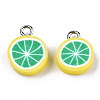 Handmade Polymer Clay Charms CLAY-T016-59B-2