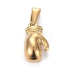 304 Stainless Steel Pendants X-STAS-H110-01G-1