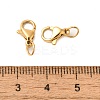 Ion Plating(IP) 304 Stainless Steel Lobster Claw Clasps LS-STAS-AB10-G-02-3