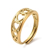 304 Stainless Steel Finger Rings AJEW-Z009-01D-G-1