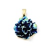UV Plating Brass Pendants KK-R213-15G-05-1