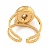 304 Stainless Steel Finger Ring LS-RJEW-L125-02G-17-3