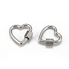 Brass Screw Carabiner Lock Charms LS-KK-T047-04P-2