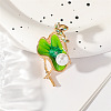 Lotus Alloy Enamel Brooches PW-WG3C447-01-3