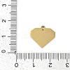 304 Stainless Steel Charms STAS-I325-136E-G-3