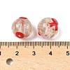 Luminous Handmade Gold Sand Glass Beads LAMP-U004-01-5