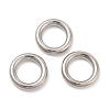 Non-Tarnish 304 Stainless Steel Linking Rings X-STAS-D246-01A-05P-1