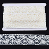 10Yards Polyester Embroidery Mesh Flower Lace Ribbon OCOR-GF0005-41C-7