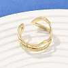 304 Stainless Steel Cuff Rings RJEW-D332-11G-1