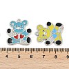 Alloy Enamel Pendants FIND-K020-28P-3