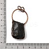 Natural Black Tourmaline Big Pendants G-A270-01R-3
