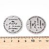 Non-Tarnish 201 Stainless Steel Pendants STAS-T064-38P-3-3