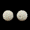 AB-Color Resin Rhinestone Beads RESI-S315-12x14-16-1