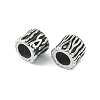 12Pcs 2 Style 304 Stainless Steel European Beads STAS-UN0046-47-2