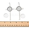 9Pcs Tibetan Style Alloy Cross Pendant Cabochon Settings DIY-FS0009-48-5