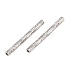 304 Stainless Steel Tube Beads SA-CBA098D-08F-P-3