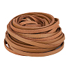 10Pcs Flat PU Leather Cord WL-DC0001-02D-1