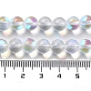Synthetic Moonstone Beads Strands G-P528-J02-13-4