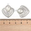 304 Stainless Steel Pendants STAS-Z070-02P-02-3