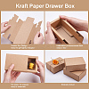 Kraft Paper Drawer Box CON-YW0001-03B-A-4