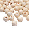 Natural Wood Beads LS-TB10mmY-8-1