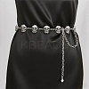 Halloween Alloy Skull Link Chain Waist Belly Chains for Women FS-WG87A63-01-1