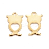 201 Stainless Steel Charms STAS-K217-27G-1