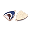 Alloy Enamel Pendants X-ENAM-T020-60B-2