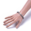 Natural Picasso Jasper Stretch Bracelets BJEW-JB04492-05-4