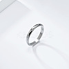 304 Stainless Steel Rotating Finger Rings FS-WGA316C-21-2