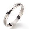 Non-Tarnish 304 Stainless Steel Plain Band Rings RJEW-B0006-7-03P-2