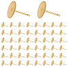 150Pcs 304 Stainless Steel Stud Earring Findings STAS-ME0001-46-1