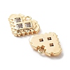 Rack Plating Brass Micro Pave Cubic Zirconia Pendants KK-K333-94G-2