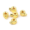 Brass Crimp Beads KK-Z030-17B-G-2