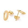 201 Stainless Steel Stud Earring Findings STAS-G266-04G-2