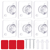 15 Sets Acrylic Diamond Hook Hangers for Jewelry Necklace FIND-GA0003-46-1