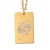 Golden 202 Stainless Steel Constellation Pendants Necklaces NJEW-K380-02G-06-1